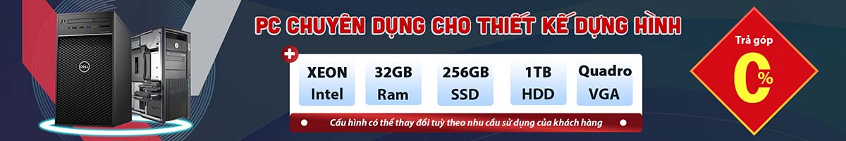 Máy tính để bàn giá rẻ cấu hình mạnh, trả góp 0%